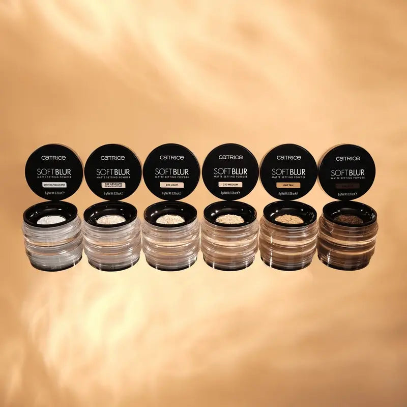 Catrice Polvos Fijadores Matificantes Soft Blur 002 , 8 gr