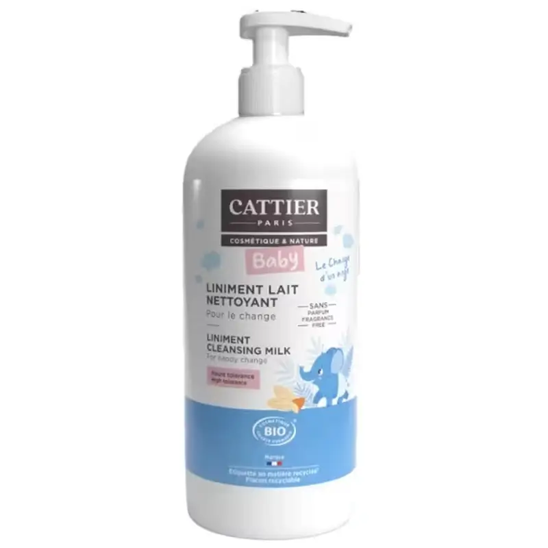 Cattier Linimento Para El Cambio De Pañal Bebe 500Ml.