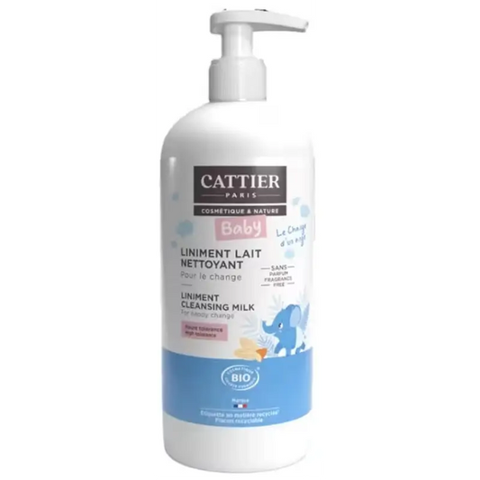 Cattier Linimento Para El Cambio De Pañal Bebe 500Ml.