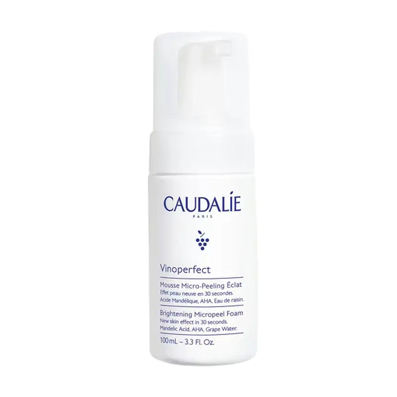 Caudalie Espuma Micropeeling Luminosidad Con Ácido Manélico (Aha) , 100 ml
