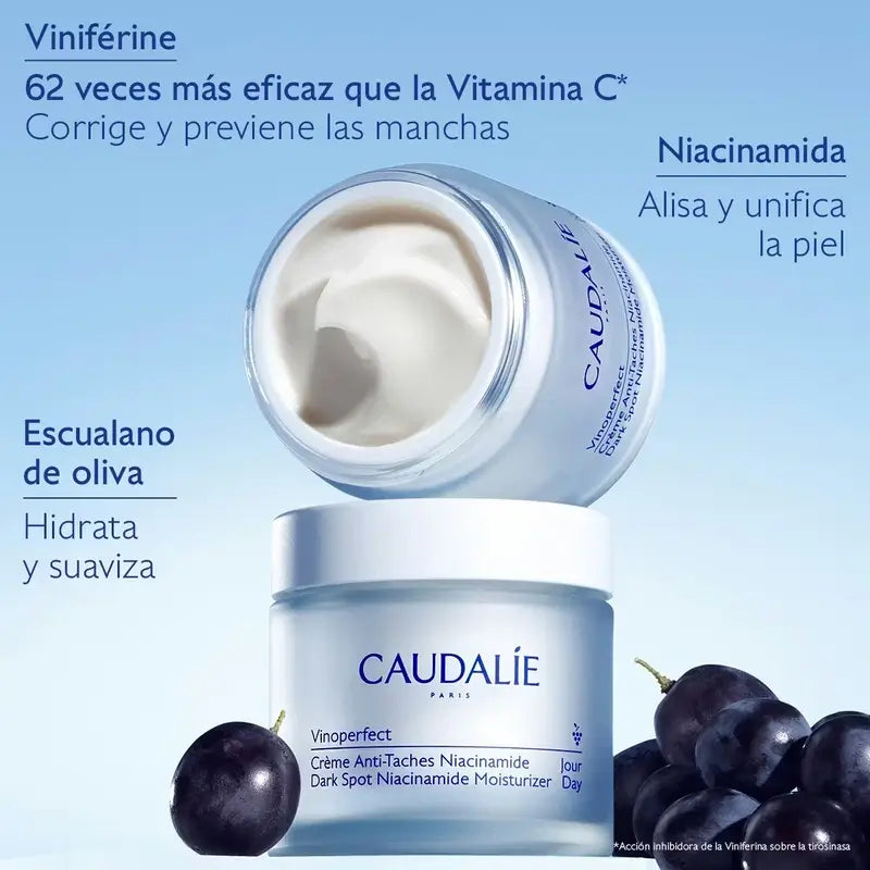 Caudalie Vinoperfect Crema Antimanchas Niacinamida, 50 ml