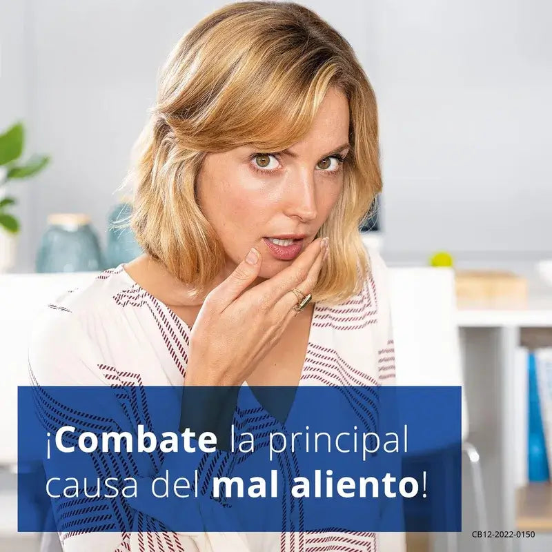 CB12 Mint Enjuague Bucal Halitosis Sabor Menta, 500 ml