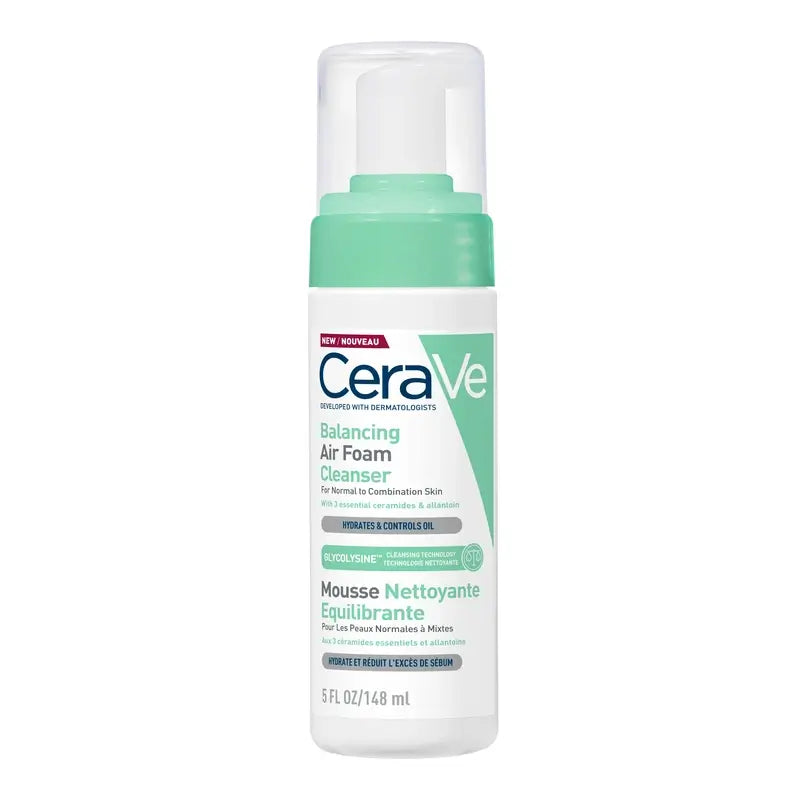 CeraVe Limpiador Air Foam Reequilibrante , 148 ml