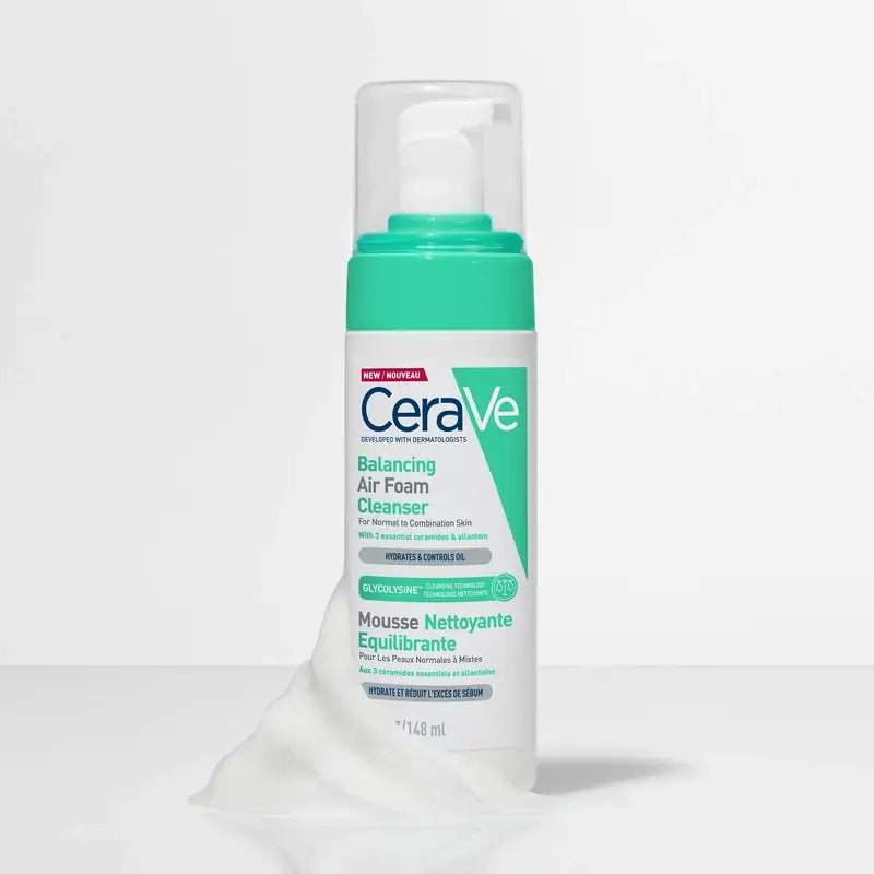CeraVe Limpiador Air Foam Reequilibrante , 148 ml
