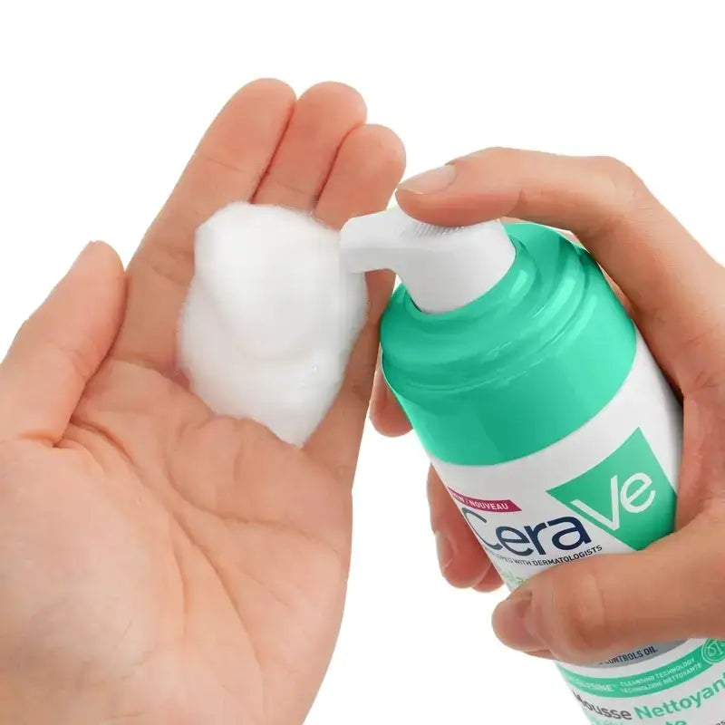 CeraVe Limpiador Air Foam Reequilibrante , Pack 2 x 148 ml