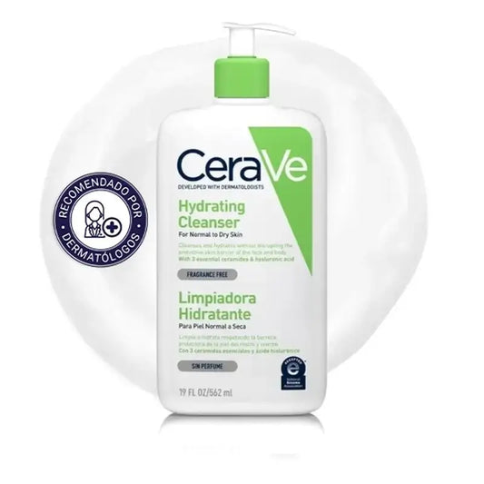 Cerave Limpiadora Hidratante, 562 ml