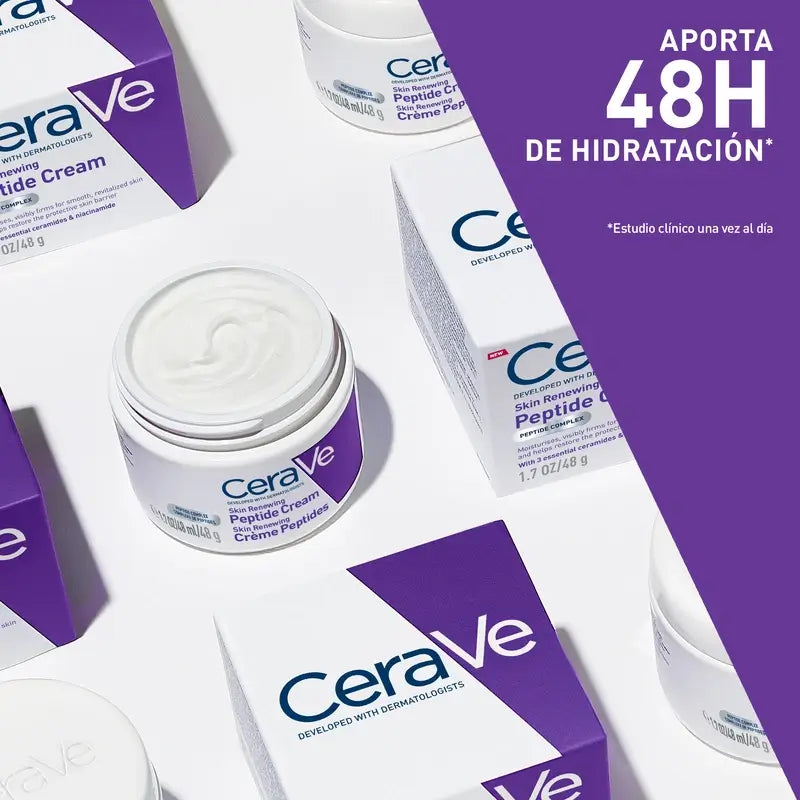 Cerave Skin Renewing Crema Con Péptidos , 48 ml