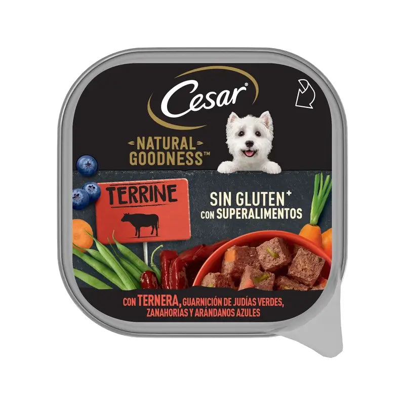 Cesar Natural Muiltipack Buey 16X100Gr
