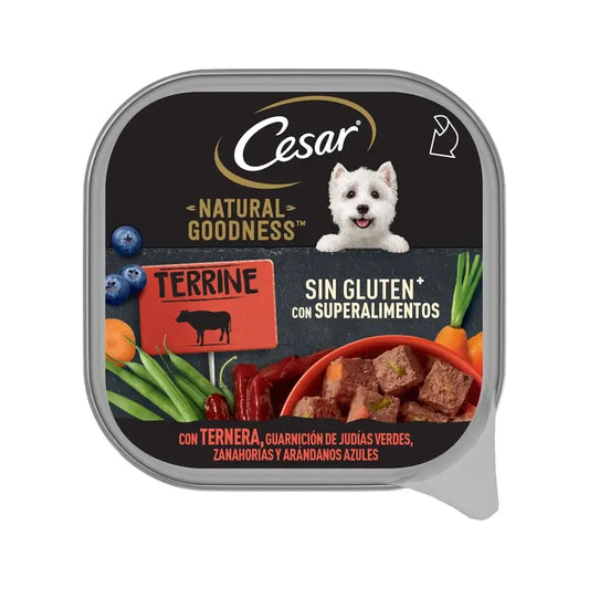 Cesar Natural Muiltipack Buey 16X100Gr