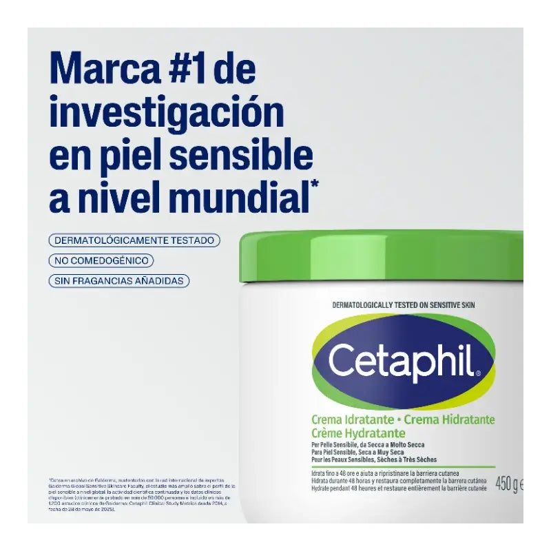 Cetaphil Crema Hidratante 450 gr