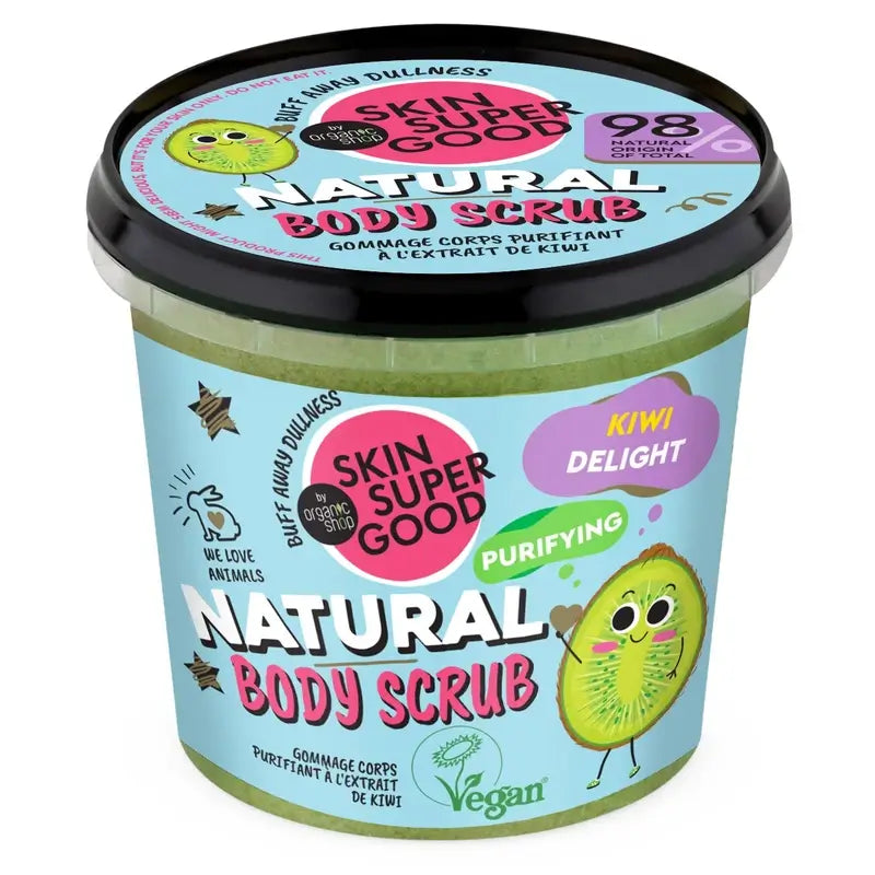 Charlotte Bio Exfoliante Corporal Purificante Con Extracto De Kiwi, 360 Ml