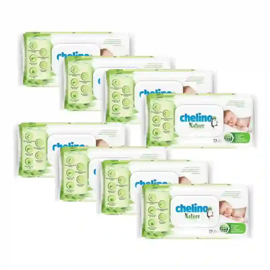 Chelino Nature Toallitas Infantiles , 8X72 Unidades