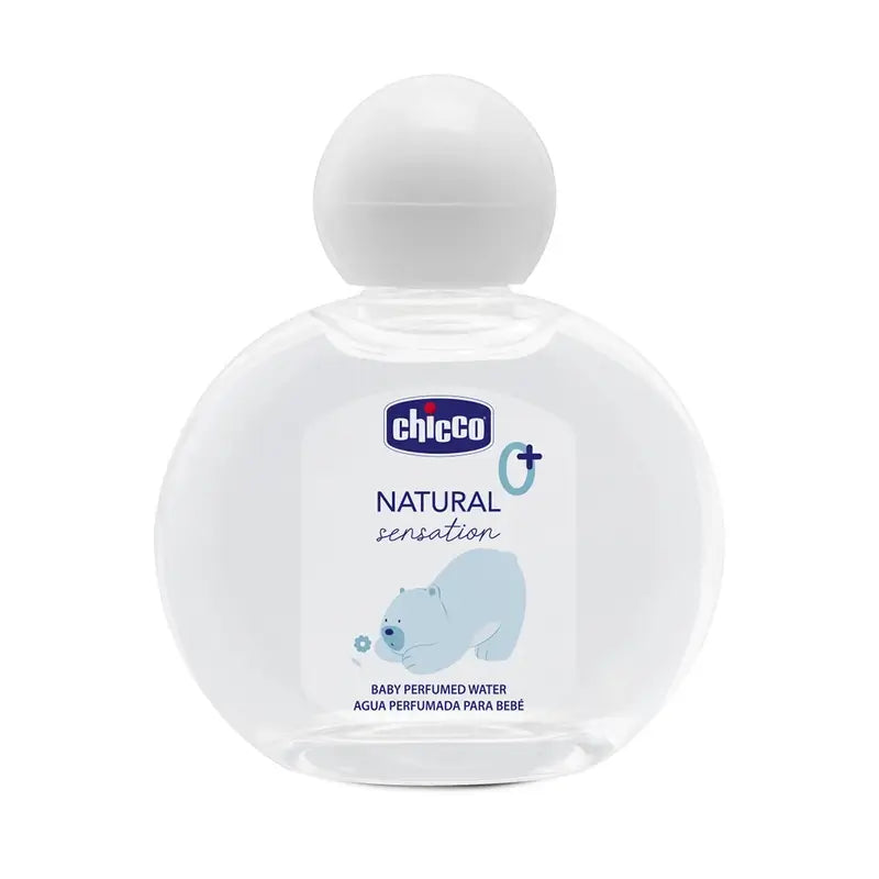 Chicco Agua Perfumada Natural Sensation Botella Vidrio 100Ml 0M+