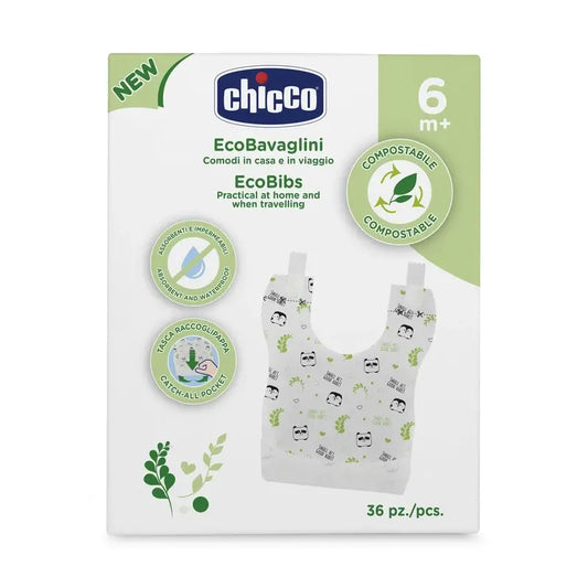Chicco Baberos Monouso Biodegradables 36 Unidades