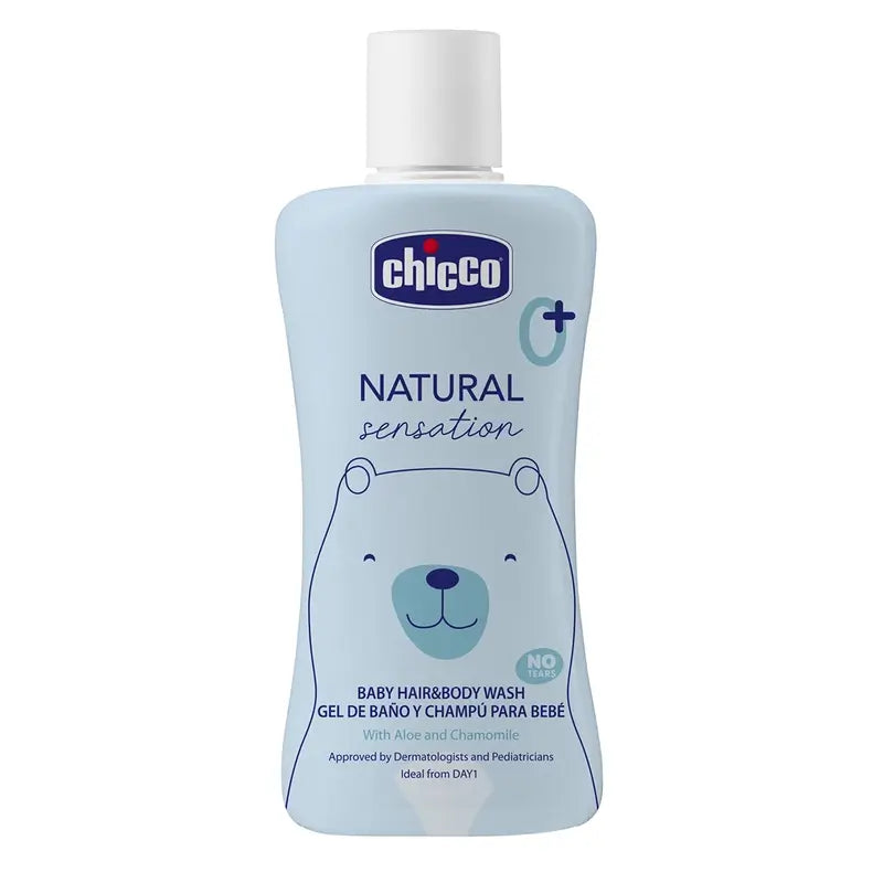 Chicco Gel Cuerpo Cabello Natural Sensation 200Ml 0M+