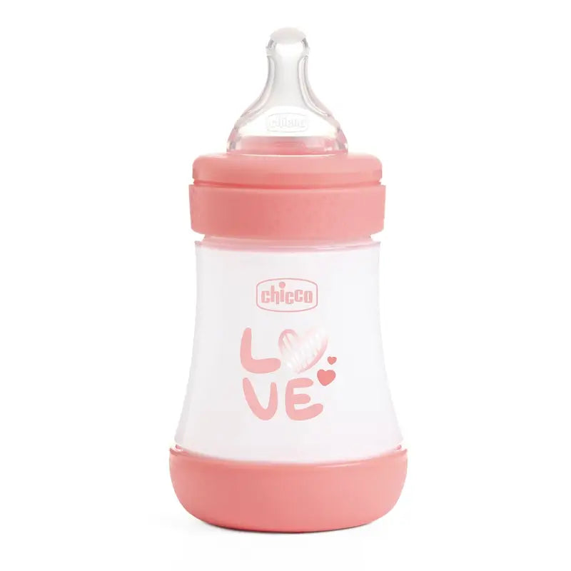 Chicco Biberón Perfect5 Rosa Flujo Normal 150 Ml 0M+