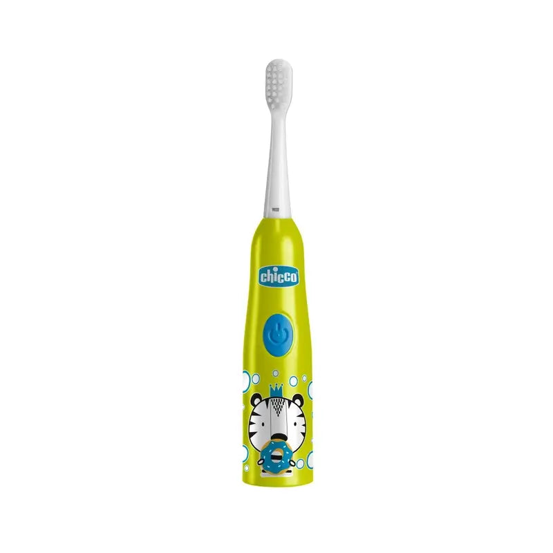 Chicco Cepillo Dental Eléctrico Amarillo Tigre 3Y+