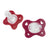 Chicco Chupete Physioforma Dual Soft Silicona Rosa 16-36M 2 Unidades