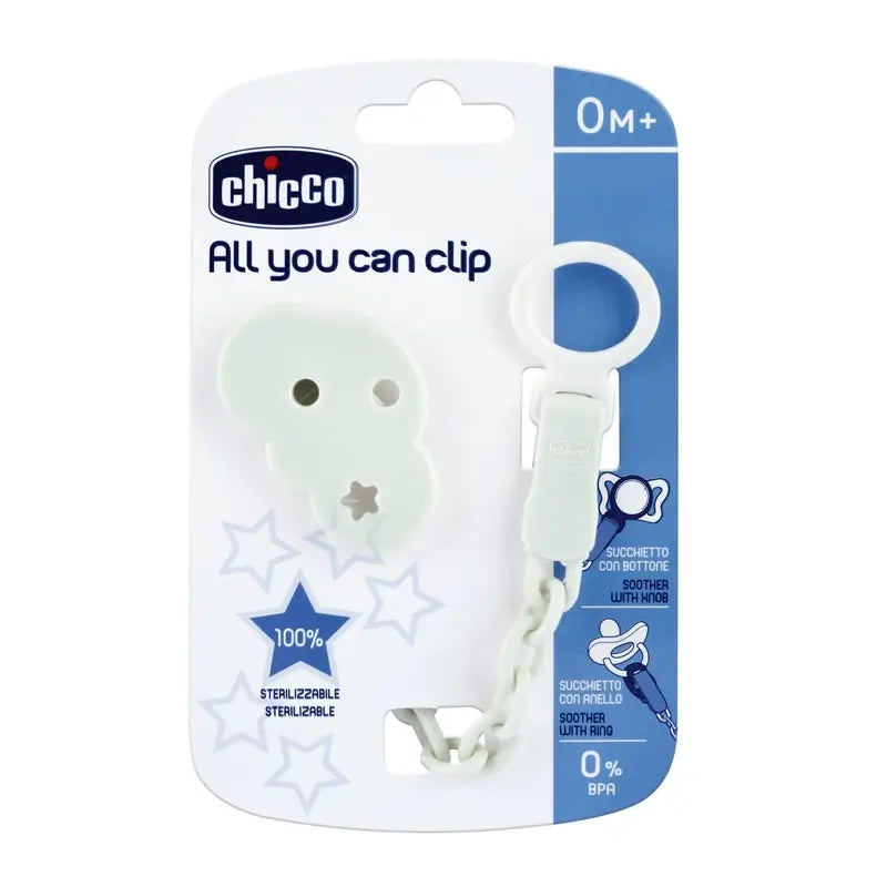 Chicco Clip Chupete Nube