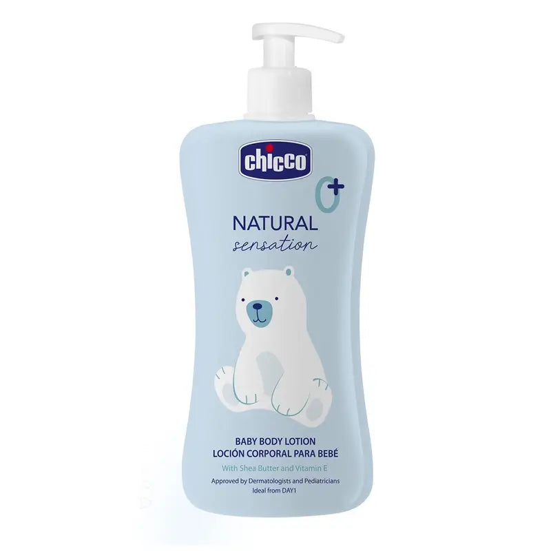 Chicco Crema Corporal Natural Sensation 500Ml 0M+
