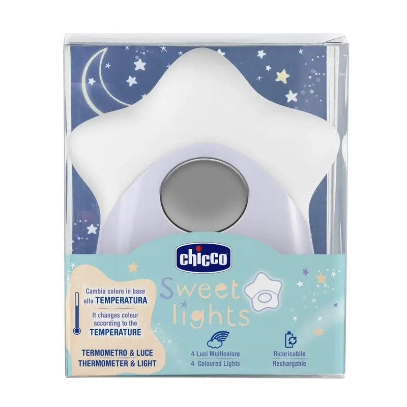Chicco Luz Nocturna Estrella Con Termómetro