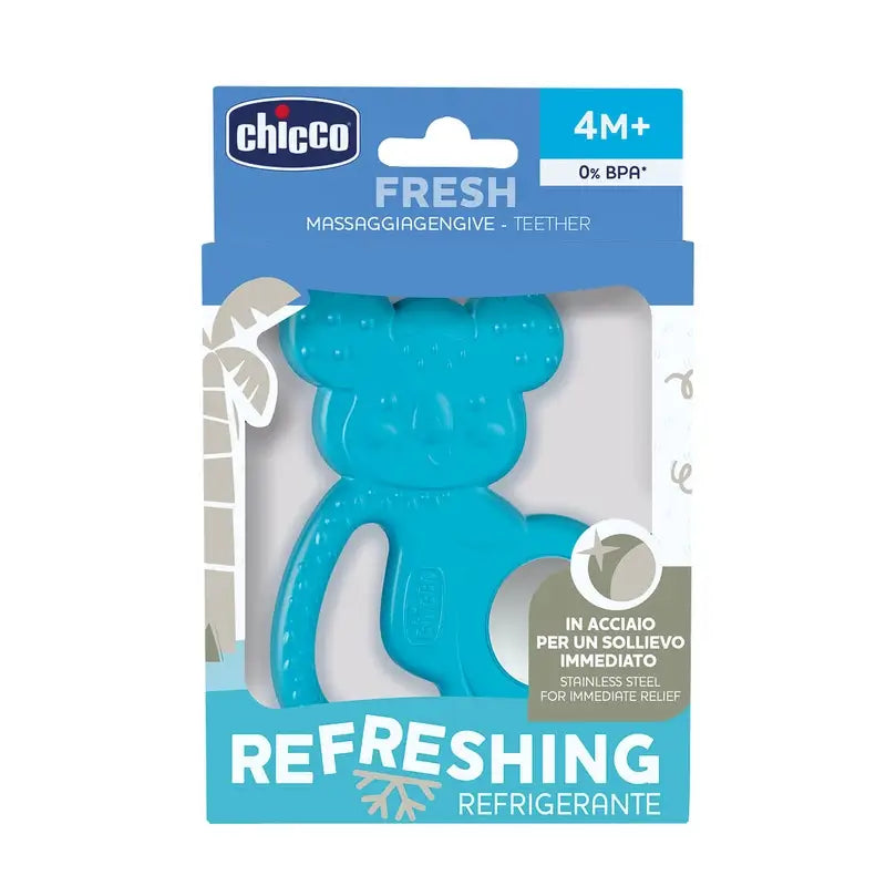 Chicco Mordedor Refreshing Koala Azul 4M+