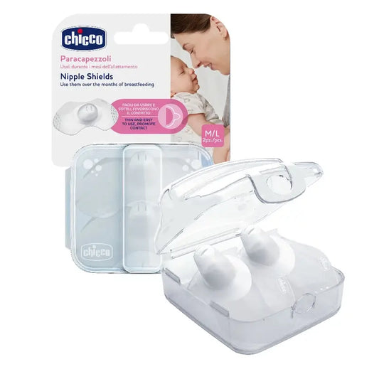 Chicco Protegepezón Silicona Skintoskin Talla M/L 2 Unidades