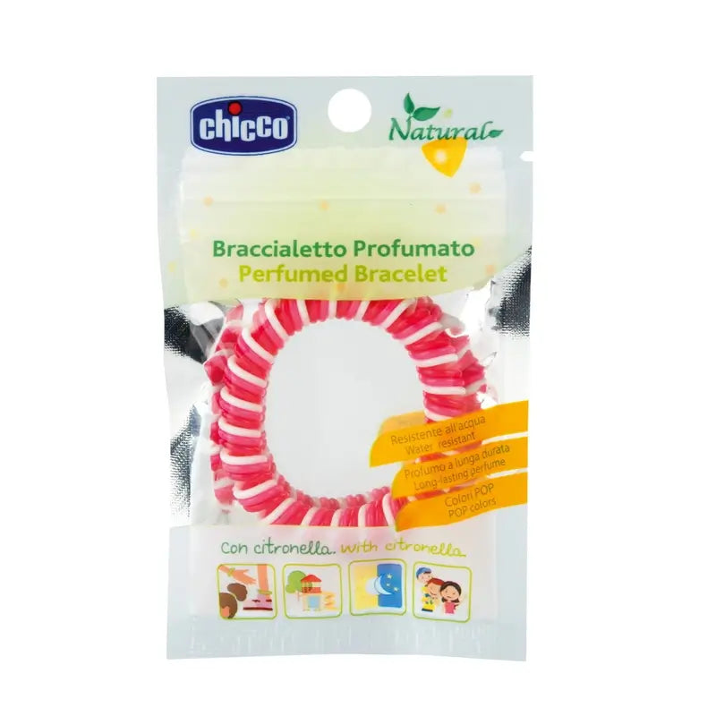 Chicco Naturalz Pulsera Perfumada Colores Surtidos +3 Años