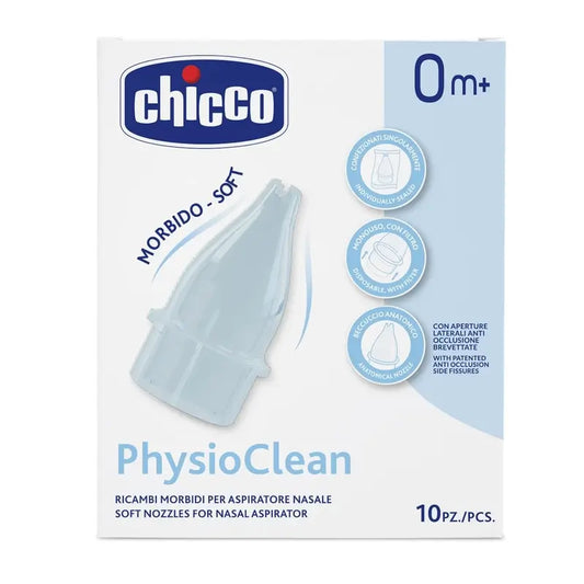Chicco Recambios Aspirador Nasal Physioclean 10 Unidades