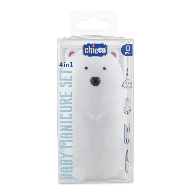 Chicco Set De Manicura Viaje - Oso Polar