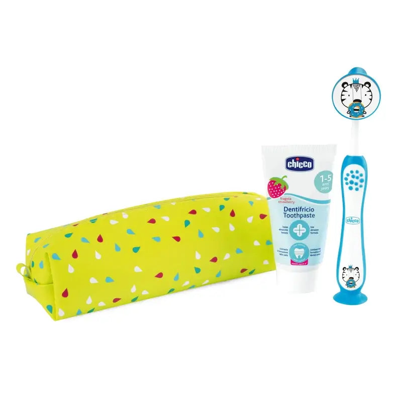 Chicco Set Dental Azul Azul Tigre 36M+
