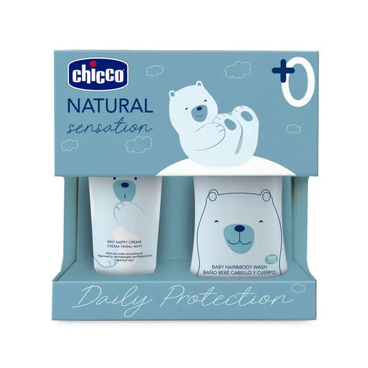 Chicco Set Natural Sensation Higiene Y Pañal