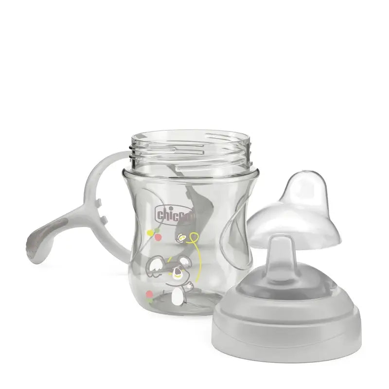 Chicco Vaso De Transición 4M+ Gris 200Ml