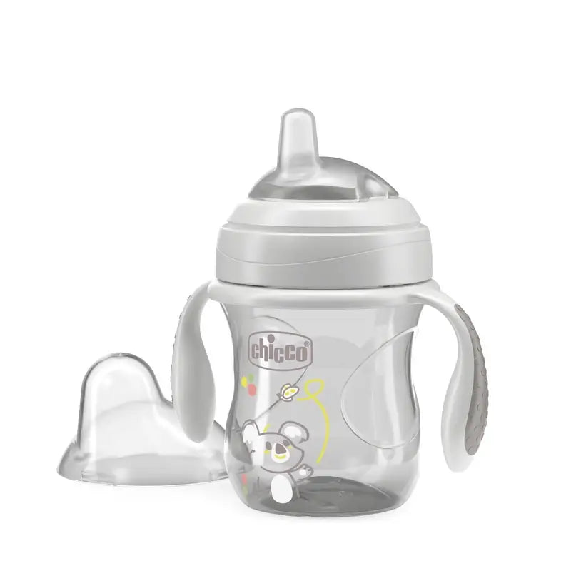 Chicco Vaso De Transición 4M+ Gris 200Ml