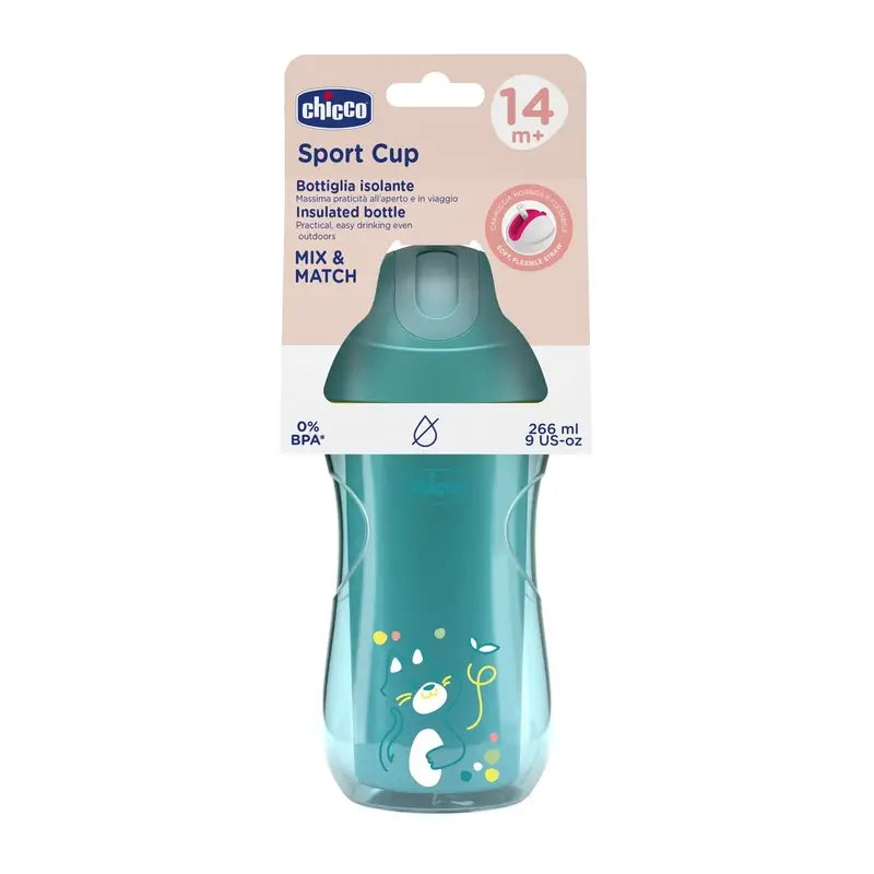 Chicco Vaso Térmico Sport Cup 14M+ Azul