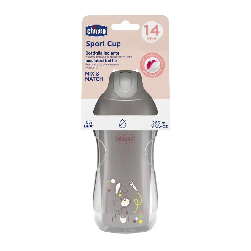 Chicco Vaso Térmico Sport Cup 14M+ Gris