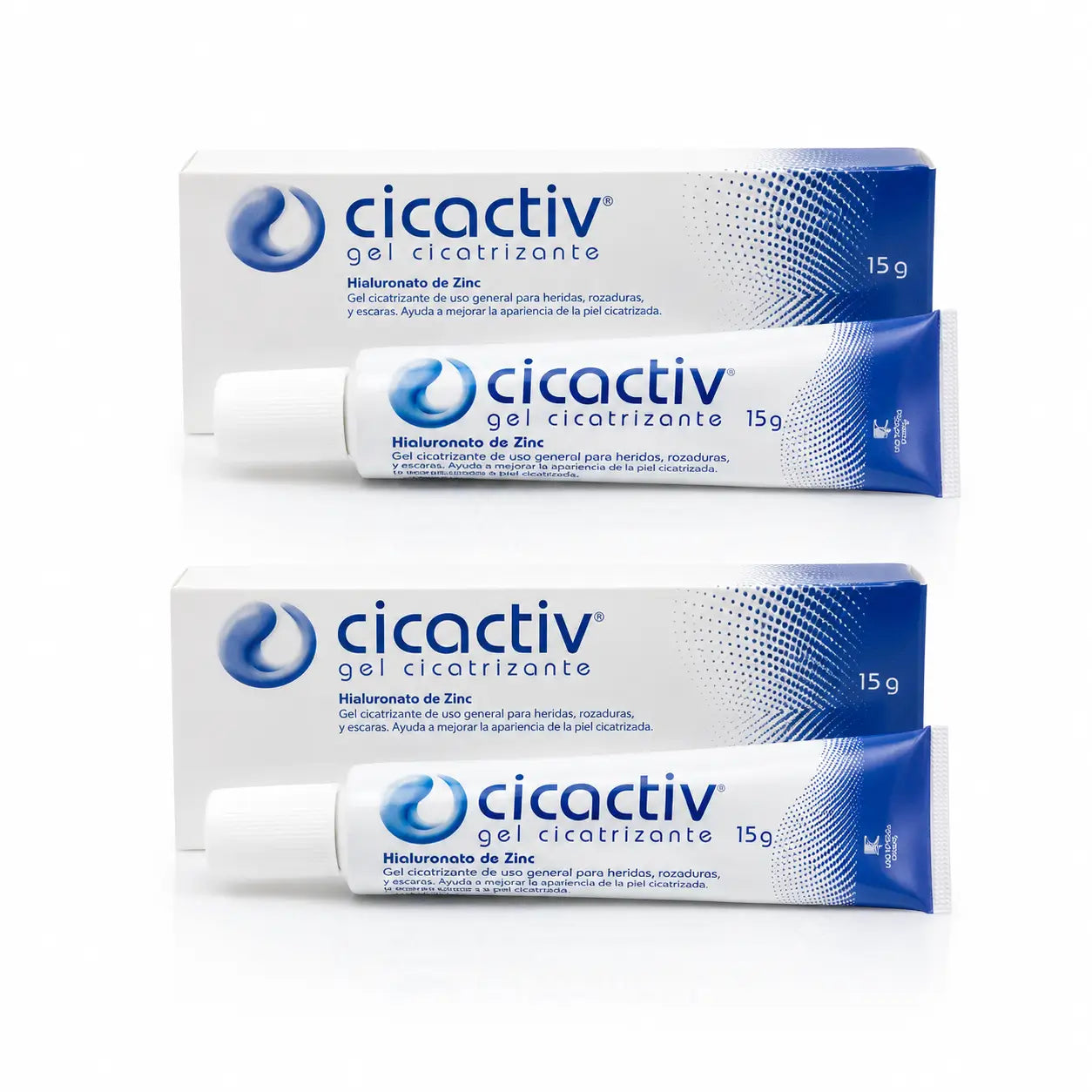 Cicactiv Gel Cicatrizante 15 gr, pack 2
