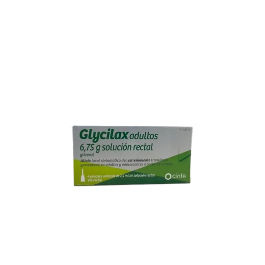 Cinfa Glycilax Adultos Solución Rectal 6,75 Gr, 6 enemas