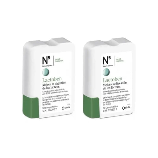 Cinfa Ns Lactoben Disp, 2X50 Comprimidos