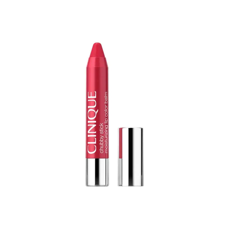 Clinique Bálsamo Hidratante Para Labios Con Color Chubby Stick Chunky Cherry, 3 gr