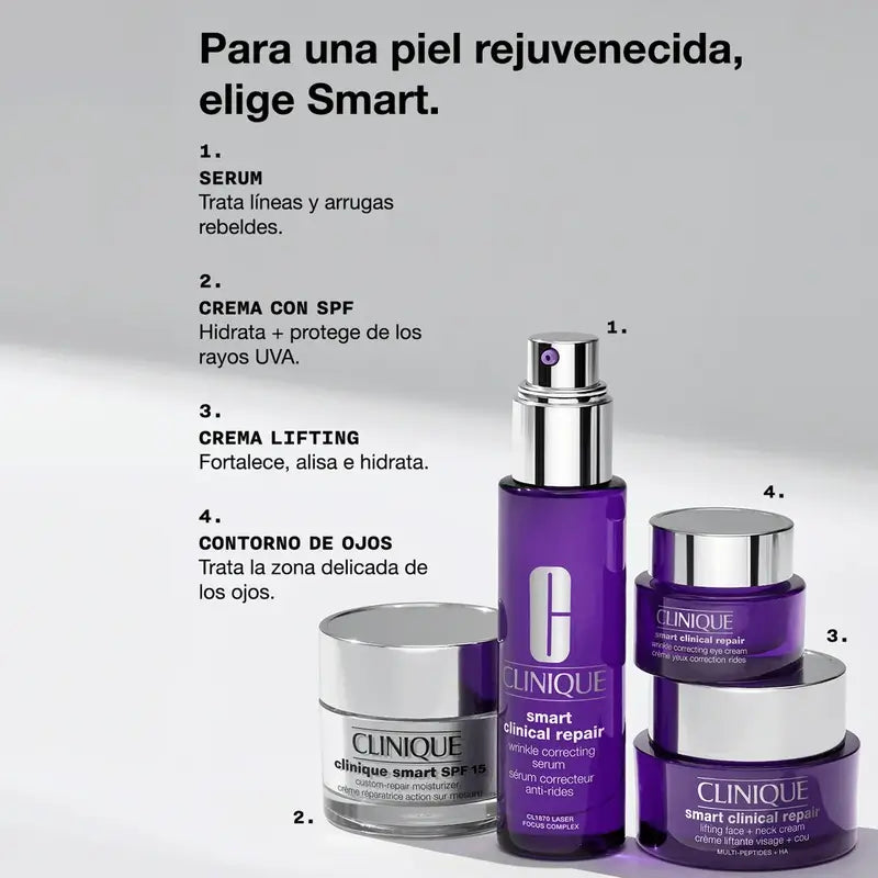 Clinique Smart Clinical Repair Rostro y Cuello Antiedad, 50 ml