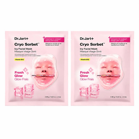Dr. Jart+ Cryo Sorbet Icy Mascarilla Facial, pack 2