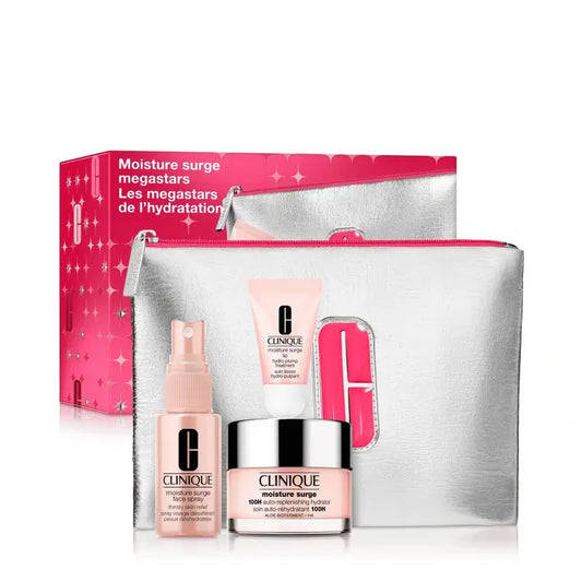Clinique Estuche Navidad Hidratación De Moisture Surge 50Ml + 2 Regalos