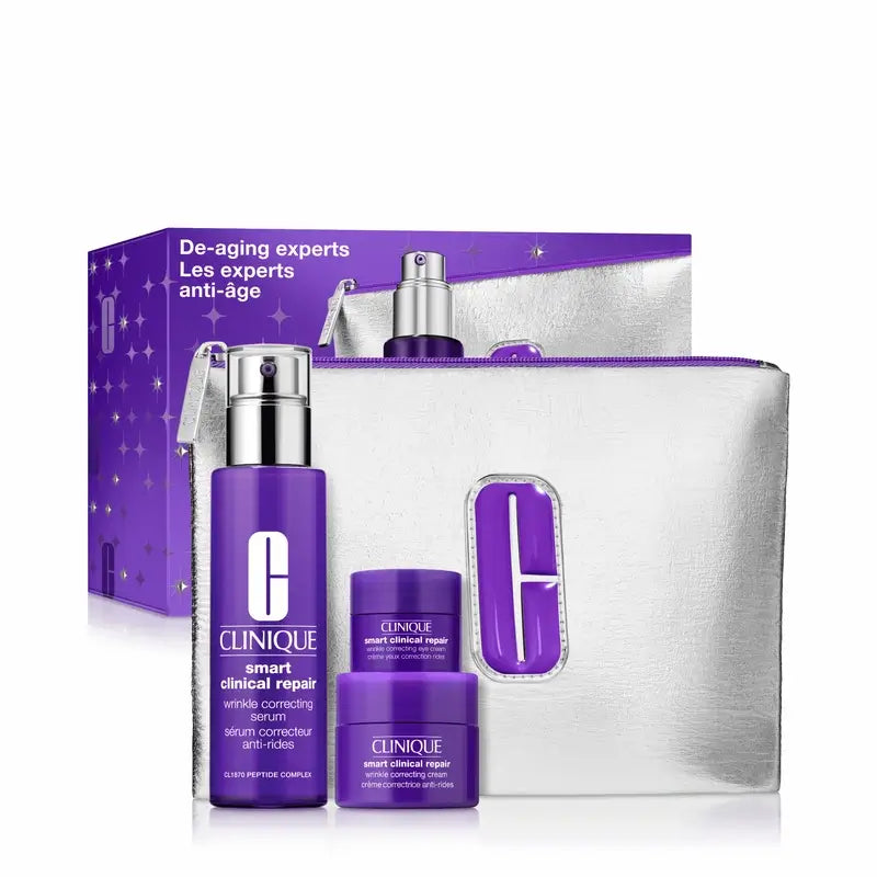 Clinique Estuche Navidad Serum Smart Antiedad 50 Ml+2 Regalos