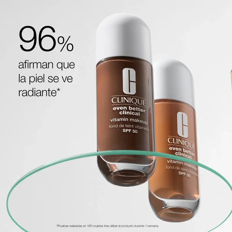 Clinique Even Better Vitamin Makeup Base De Maquillaje Spf50 Light Medium Cool 2, 30 ml