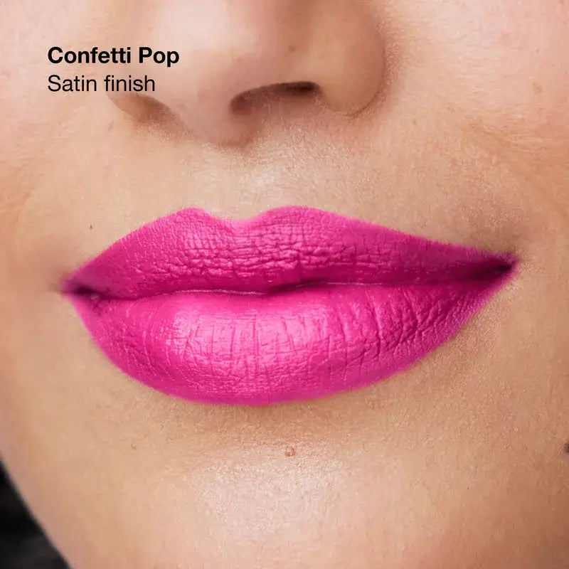 Clinique Pop Longwear Barra De Labios Satin Confeti Pop, 3.9 gr