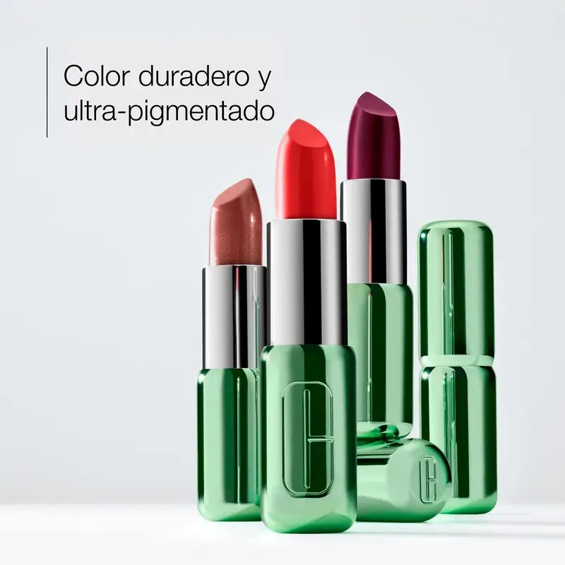 Clinique Pop Longwear Barra De Labios Satin Mocha Pop, 3.9 gr
