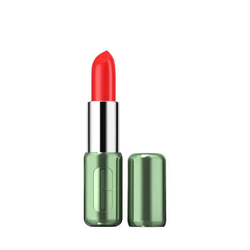 Clinique Pop Longwear Barra De Labios Satin Poppy Pop, 3.9 gr
