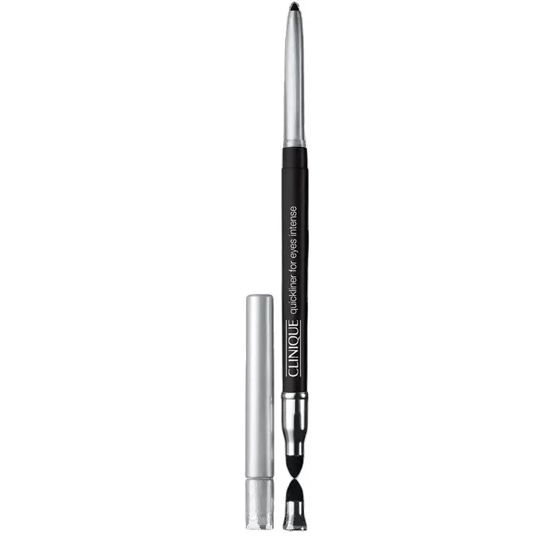 Clinique Quickliner For Eyes Perfilador De Ojos Intense Ebony, 0.3 gr