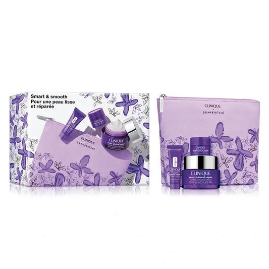 Clinique Set Smart And Smooth Crema Antiedad 50 ml + 10 ml + 5 ml